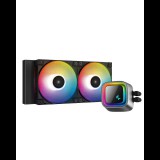 DeepCool LS520 Processzor Minden az egyben folyadékhűtés 12 cm Fekete 1 dB (R-LS520-BKAMNT-G-1)
