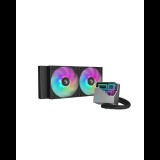 Deepcool LT240 ARGB univerzális CPU vízhűtés fekete (R-LT240-BKAMNC-G-1) (R-LT240-BKAMNC-G-1)