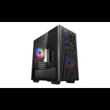 Deepcool MATREXX 40 3FS táp nélküli ablakos Micro-ATX ház fekete (DP-MATX-MATREXX40-3FS) (DP-MATX-MATREXX40-3FS)