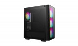 DeepCool MATREXX55 V4 C Midi Tower Fekete