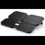 DeepCool Multi Core X6 15.6" Notebook hűtőpad fekete (DP-N422-MCX6) (DP-N422-MCX6)