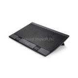 DeepCool Notebook Hűtőpad 17"-ig - WIND PAL FS (21,5-26,5dB; max. 195,38 m3/h; 2x14cm, 2xUSB2.0) (WIND_PAL_FS)