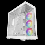 DeepCool Számítógépház - CH780 WH (fehér, ablakos, 3x140mm A-RGB ventilllátor, E-ATX, 4xUSB3.0)