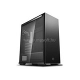 DeepCool Számítógépház - MACUBE 310P BK (fekete, fekete belső, ablakos, 1x12cm ventilátor, ATX, 2xUSB3.0) (MACUBE310P_BK)