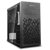 DeepCool Számítógépház - MATREXX 30 (fekete, fekete belső, ablakos, 1x12cm ventilátor, mATX, 1xUSB3.0, 1xUSB2.0)