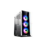DeepCool Számítógépház - MATREXX 55 V3 ADD-RGB WH 3F (fehér, ablakos, 3x12cm ventilátor, ATX, mATX, 1xUSB3.0, 2xUSB2.0) (MATREXX_55_V3_ADD-RGB_WH_3F)