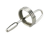 DeepRing - gyűrűs, fém dilátor - 9cm (ezüst)