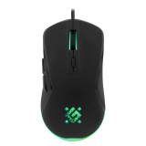 Defender GM-049 Arga Vezetékes Gaming Egér - Fekete (52049)