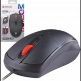 Defender Icon MB-057 Vezetékes Egér - Fekete (52057)