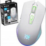 Defender Pandora GM-502 Optikai Gamer Egér 3200 DPI Fehér RGB (52502)