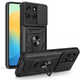 Defender Slide Samsung S942 Galaxy S26 ütésálló tok fekete