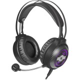 Defender Stella, 2 x 3.5 mm Jack, USB, 20–20000 Hz, Fekete, Gamer Vezetékes Headset