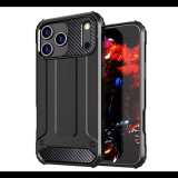 Defender szilikon telefonvédő (ütésállóság, légpárnás sarok, fémhatás) FEKETE Apple iPhone 17 Pro Max "Gigapack csomagolás" (GP-173260) (GP-173260)
