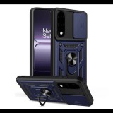 Defender szilikon telefonvédő (ütésállóság, tartógyűrű, kameravédő) SÖTÉTKÉK OnePlus Nord 5 "Gigapack csomagolás" (GP-172289) (GP-172289)