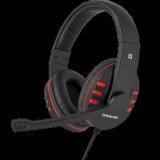 Defender Warhead G-160 fekete gamer fejhallgató, 2,5 m-es kábel