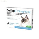 Dehinel 230 mg/ 20 mg féreghajtó filmtabletta macskák számára 2x