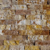 Dekoratív kő, Modulo Natimur Scabas travertin, beltér/ kültér, 0,5 nm