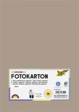Dekorkarton, 2 oldalas, A4, 300 g, 50 lap, FOLIA, cappuccino (FL6145073)