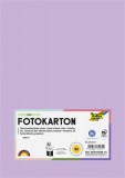 Dekorkarton, 2 oldalas, A4, 300 g, 50 lap, FOLIA, halvány orgonalila (FL6145031)