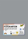 Dekorkarton, 2 oldalas, A4, 300 g, 50 lap, FOLIA, kőszürke (FL6145084)