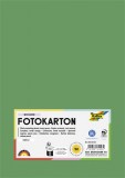Dekorkarton, 2 oldalas, A4, 300 g, 50 lap, FOLIA, mohazöld (FL6145053)