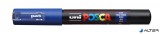 Dekormarker, 0,7-1,0 mm, UNI "Posca PC-1M", kék