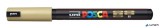 Dekormarker, 0,7 mm, UNI "Posca PC-1MR", arany