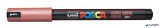 Dekormarker, 0,7 mm, UNI "Posca PC-1MR", metálpiros