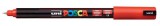 Dekormarker, 0,7 mm, UNI Posca PC-1MR, piros (TUPC1MRP)