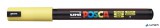 Dekormarker, 0,7 mm, UNI "Posca PC-1MR", sárga