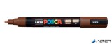 Dekormarker, 0,9-1,3 mm, UNI "Posca PC-3M", barna