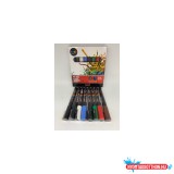 Dekormarker 0,9-1,3mm, Uni Posca PC-3M 8 db-os készlet, "HOLIDAY"