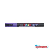 Dekormarker 0,9-1,3mm, Uni-Posca PC-3ML csillámló lila