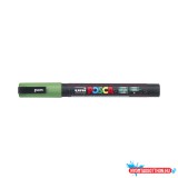 Dekormarker 0,9-1,3mm, Uni-Posca PC-3ML csillámló zöld