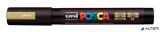 Dekormarker, 1,8-2,5 mm, UNI "Posca PC-5M", arany