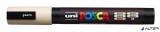 Dekormarker, 1,8-2,5 mm, UNI "Posca PC-5M", bézs