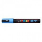 Dekormarker, 1,8-2,5 mm, UNI "Posca PC-5M", égszínkék