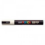 Dekormarker, 1,8-2,5 mm, UNI "Posca PC-5M", elefántcsont