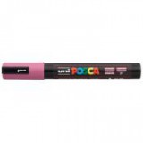 Dekormarker, 1,8-2,5 mm, UNI "Posca PC-5M", málna