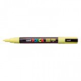Dekormarker, 1,8-2,5 mm, UNI "Posca PC-5M", napsárga
