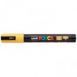 Dekormarker, 1,8-2,5 mm, UNI "Posca PC-5M", okker