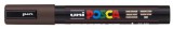 Dekormarker, 1,8-2,5 mm, UNI "Posca PC-5M", sötétbarna