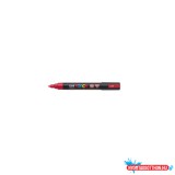 Dekormarker 1,8-2,5mm, Uni Posca PC-5M fluor piros