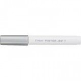 Dekormarker, 1 mm, PILOT "Pintor F", ezüst
