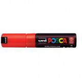 Dekormarker, 4,5-5,5 mm, UNI "Posca PC-7M", piros