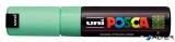 Dekormarker, 4,5-5,5 mm, UNI "Posca PC-7M", világoszöld