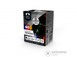 Dekortrend Basic kültéri LED fényfüzér 40db színes LED-del, timer funkcióval
