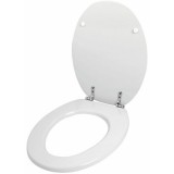 Delabie Ergonómikus, kivágás nélküli WC-ülőke fedovel V32, V32P, V80PM, V82 akadálymentes WC-hez