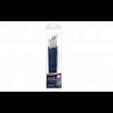 Deli Arte Nuevo Kerek sörtés 6 darabos Ecset készlet 2-12mm - Kék (DEL73893)