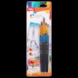 Deli Color Emotion 5 darabos ecsetkészlet (DEC406)